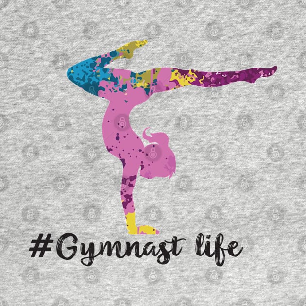 colorful gymnast life by PixieMomma Co